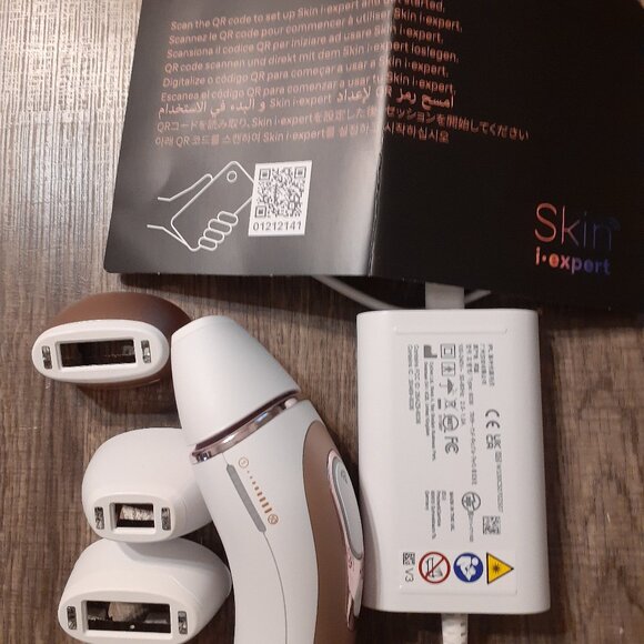 BRAUN SMART IPL SKIN IEXPERT PRO7AT HOME LASER HAIR REMOVAL REDUCTION. BRAND NEW - Picture 10 of 16